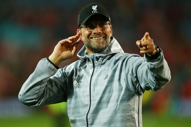 SYDNEY, AUSTRALIA - MAY 24:  Liverpool manager Jurgen Klopp waves to fans following the International Friendly match between Sydney FC and Liverpool FC at ANZ Stadium on May 24, 2017 in Sydney, Australia.  (Photo by Matt Blyth/Getty Images)