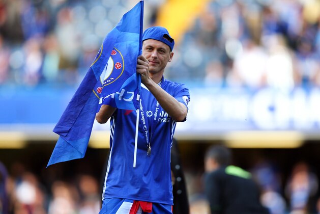 LONDON, ENGLAND - MAY 21: Nemanja Matic of Chelsea during the Premier League match between Chelsea and Sunderland at Stamford Bridge on May 21, 2017 in London, England. (Photo by Catherine Ivill - AMA/Getty Images)