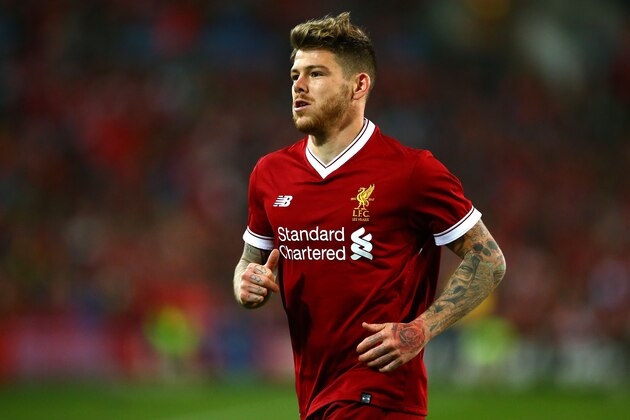 SYDNEY, AUSTRALIA - MAY 24:  Alberto Moreno of Liverpool looks on during the International Friendly match between Sydney FC and Liverpool FC at ANZ Stadium on May 24, 2017 in Sydney, Australia.  (Photo by Matt Blyth/Getty Images)