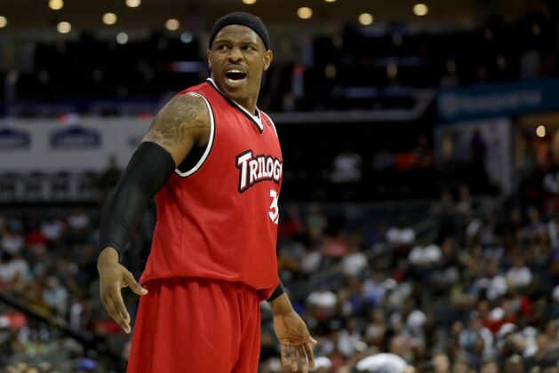 CHARLOTTE, NC - JULY 02: Rashad McCants #32 of Trilogy reacts during week two of the BIG3 three on three basketball league at Spectrum Center on July 2, 2017 in Charlotte, North Carolina. (Photo by Streeter Lecka/Getty Images) CHARLOTTE, NC - JULY 02: Rashad McCants #32 of Trilogy reacts during week two of the BIG3 three on three basketball league at Spectrum Center on July 2, 2017 in Charlotte, North Carolina. (Photo by Streeter Lecka/Getty Images)