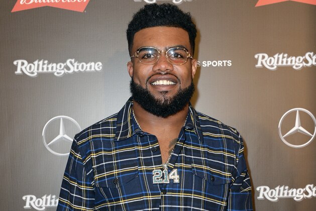 HOUSTON, TX - FEBRUARY 04: NFL player Ezekiel Elliott at the Rolling Stone Live: Houston presented by Budweiser and Mercedes-Benz on February 4, 2017 in Houston, Texas. Produced in partnership with Talent Resources Sports.  (Photo by Gustavo Caballero/Getty Images for Rolling Stone)