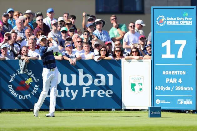 LONDONDERRY, NORTHERN IRELAND - JULY 08:  Benjamin Hebert of France tees off on the 17th hole during day three of the Dubai Duty Free Irish Open at Portstewart Golf Club on July 8, 2017 in Londonderry, Northern Ireland.  (Photo by Warren Little/Getty Images)