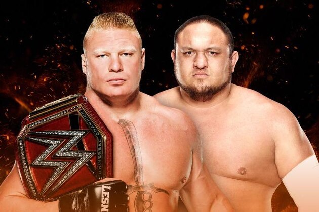 Brock Lesnar will defend the Universal Championship against Samoa Joe at Great Balls of Fire. Brock Lesnar will defend the Universal Championship against Samoa Joe at Great Balls of Fire.