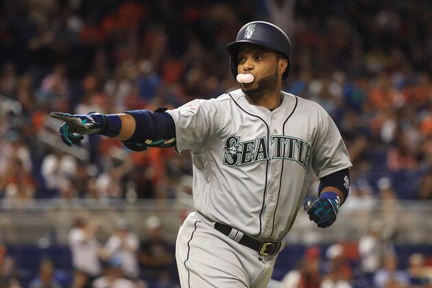 MIAMI, FL - JULY 11: Robinson Cano #22 of the Seattle Mariners and the American League celebrates hitting a home run in the tenth inning against the National League during the 88th MLB All-Star Game at Marlins Park on July 11, 2017 in Miami, Florida. (Photo by Mike Ehrmann/Getty Images) MIAMI, FL - JULY 11: Robinson Cano #22 of the Seattle Mariners and the American League celebrates hitting a home run in the tenth inning against the National League during the 88th MLB All-Star Game at Marlins Park on July 11, 2017 in Miami, Florida. (Photo by Mike Ehrmann/Getty Images)