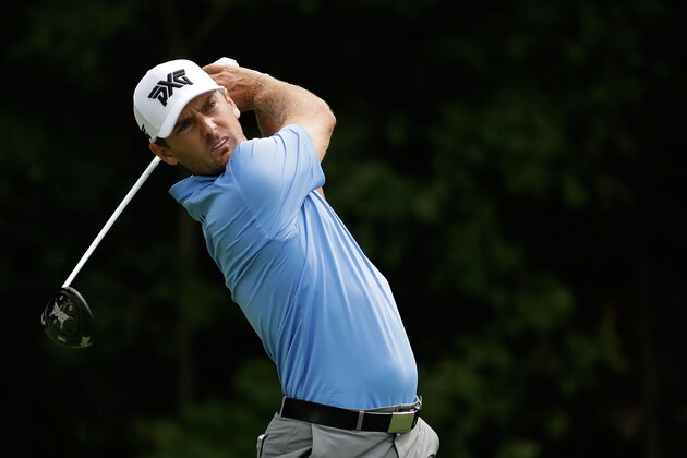 SILVIS, IL - JULY 13:  Charles Howell III hits his tee shot on the second hole during the first round of the John Deere Classic at TPC Deere Run on July 13, 2017 in Silvis, Illinois.  (Photo by Andy Lyons/Getty Images)