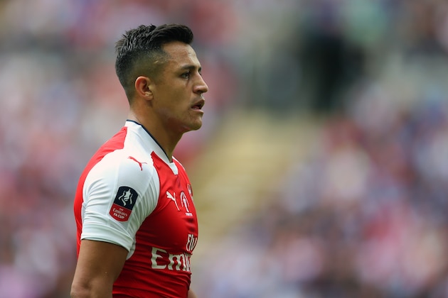 LONDON, ENGLAND - MAY 27: Alexis Sanchez of Arsenal during the Emirates FA Cup Final match between Arsenal and Chelsea at Wembley Stadium on May 27, 2017 in London, England. (Photo by Catherine Ivill - AMA/Getty Images)