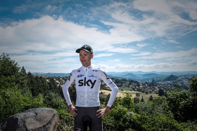 Britain's Christopher Froome poses before a training session during the 104th edition of the Tour de France cycling race on July 17, 2017 in Le Puy en Velay. / AFP PHOTO / PHILIPPE LOPEZ (Photo credit should read PHILIPPE LOPEZ/AFP/Getty Images) Britain's Christopher Froome poses before a training session during the 104th edition of the Tour de France cycling race on July 17, 2017 in Le Puy en Velay. / AFP PHOTO / PHILIPPE LOPEZ (Photo credit should read PHILIPPE LOPEZ/AFP/Getty Images)