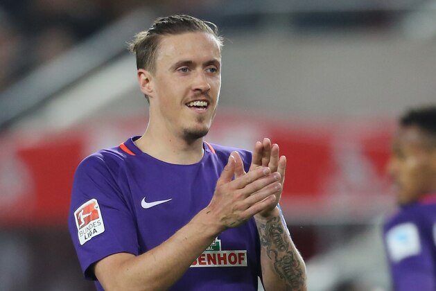 COLONGE, GERMANY - MAY 05: Max Kruse of Bremen gestures during to the Bundesliga match between 1. FC Koeln and Werder Bremen at RheinEnergieStadion on May 5, 2017 in Cologne, Germany. (Photo by TF-Images/Getty Images)