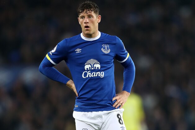 LIVERPOOL, ENGLAND - MAY 12: Ross Barkley of Everton during the Premier League match between Everton and Watford at Goodison Park on May 12, 2017 in Liverpool, England. (Photo by James Baylis - AMA/Getty Images)