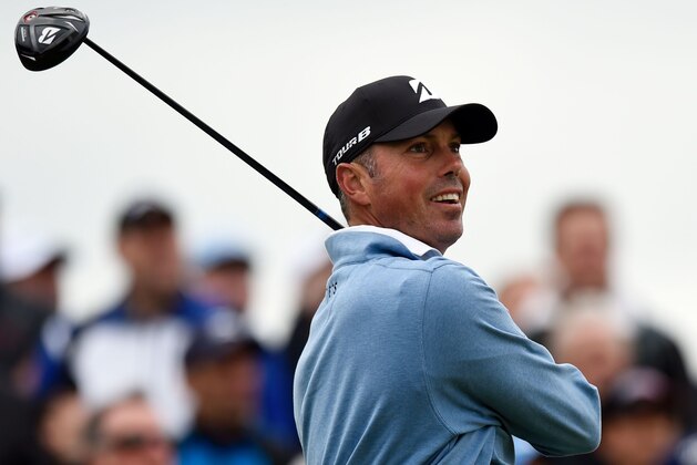 US golfer Matt Kuchar watches his shot from the 9th tee during his second round on day two of the Open Golf Championship at Royal Birkdale golf course near Southport in north west England on July 21, 2017. / AFP PHOTO / Andy BUCHANAN / RESTRICTED TO EDITORIAL USE (Photo credit should read ANDY BUCHANAN/AFP/Getty Images) US golfer Matt Kuchar watches his shot from the 9th tee during his second round on day two of the Open Golf Championship at Royal Birkdale golf course near Southport in north west England on July 21, 2017. / AFP PHOTO / Andy BUCHANAN / RESTRICTED TO EDITORIAL USE (Photo credit should read ANDY BUCHANAN/AFP/Getty Images)