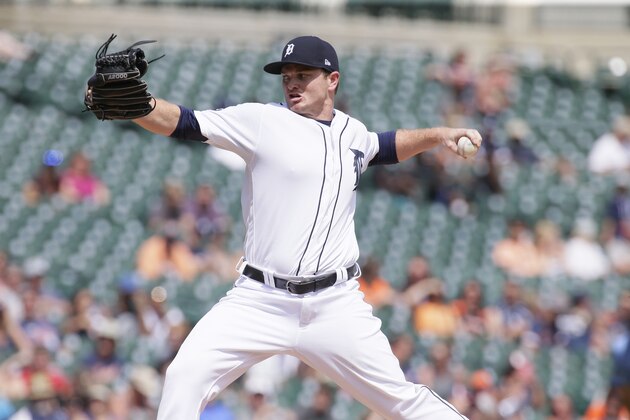 DETROIT, MI - JULY 6: Justin Wilson #38 of the Detroit Tigers pitches against the San Francisco Giants at Comerica Park on July 6, 2017 in Detroit, Michigan. (Photo by Duane Burleson/Getty Images) DETROIT, MI - JULY 6: Justin Wilson #38 of the Detroit Tigers pitches against the San Francisco Giants at Comerica Park on July 6, 2017 in Detroit, Michigan. (Photo by Duane Burleson/Getty Images)