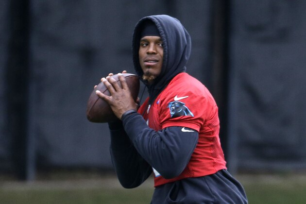 Carolina Panthers' Cam Newton runs a drill during the NFL football team's minicamp in Charlotte, N.C., Tuesday, June 13, 2017. (AP Photo/Chuck Burton) Carolina Panthers' Cam Newton runs a drill during the NFL football team's minicamp in Charlotte, N.C., Tuesday, June 13, 2017. (AP Photo/Chuck Burton)