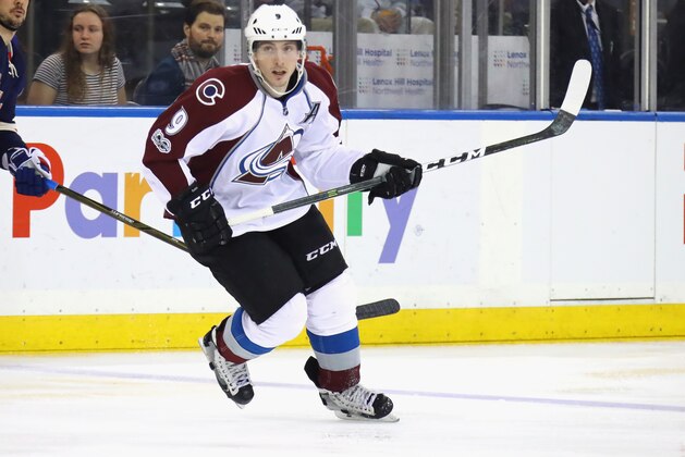NEW YORK, NY - FEBRUARY 11: Matt Duchene #9 of the Colorado Avalanche skates against the New York Rangers at Madison Square Garden on February 11, 2017 in New York City. The Rangers defeated the Avalanche 4-2. (Photo by Bruce Bennett/Getty Images) NEW YORK, NY - FEBRUARY 11: Matt Duchene #9 of the Colorado Avalanche skates against the New York Rangers at Madison Square Garden on February 11, 2017 in New York City. The Rangers defeated the Avalanche 4-2. (Photo by Bruce Bennett/Getty Images)