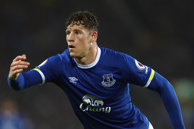 LIVERPOOL, ENGLAND - MAY 12: Ross Barkley of Everton during the Premier League match between Everton and Watford at Goodison Park on May 12, 2017 in Liverpool, England. (Photo by James Baylis - AMA/Getty Images)