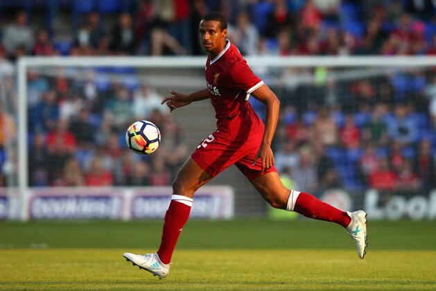BIRKENHEAD, ENGLAND - JULY 12:  Joel Matip of Liverpool during a pre-season friendly match between Tranmere Rovers and Liverpool at Prenton Park on July 12, 2017 in Birkenhead, England.  (Photo by Alex Livesey/Getty Images)
