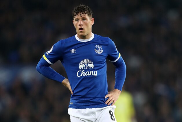LIVERPOOL, ENGLAND - MAY 12: Ross Barkley of Everton during the Premier League match between Everton and Watford at Goodison Park on May 12, 2017 in Liverpool, England. (Photo by James Baylis - AMA/Getty Images)