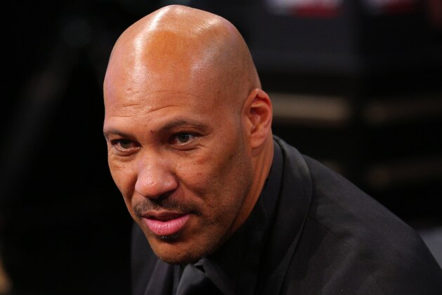 Jun 22, 2017; Brooklyn, NY, USA; LaVar Ball the father of NBA prospect Lonzo Ball (not pictured) in attendance before the first round of the 2017 NBA Draft at Barclays Center. Mandatory Credit: Brad Penner-USA TODAY Sports