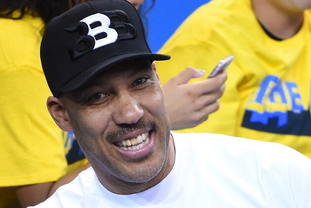 LOS ANGELES, CA - MARCH 01:  LaVar Ball attends the game between the UCLA Bruins and the Washington Huskies at Pauley Pavilion on March 1, 2017 in Los Angeles, California.  (Photo by Jayne Kamin-Oncea/Getty Images)