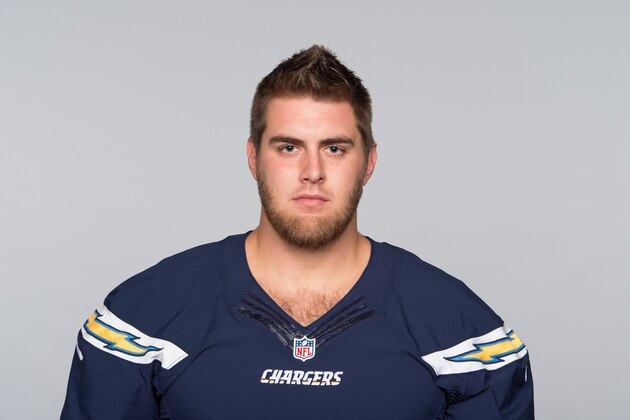 This is a 2017 photo of Forrest Lamp of the Los Angeles Chargers NFL football team. This image reflects the Los Angeles Chargers active roster as of Thursday, May 11, 2017 when this image was taken. (AP Photo)