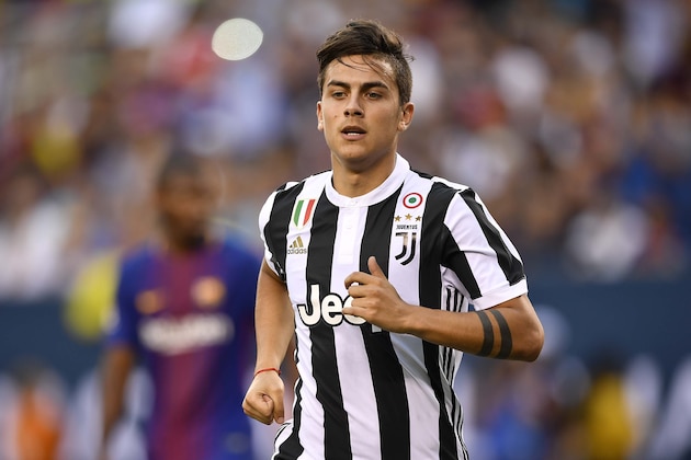 EAST RUTHERFORD, NJ - JULY 22:  Paulo Dybala of Juventus in action during the International Champions Cup 2017 match between Juventus and FC Barcelona at MetLife Stadium on July 22, 2017 in East Rutherford, New Jersey. (Photo by Daniele Badolato - Juventus FC/Getty Images)