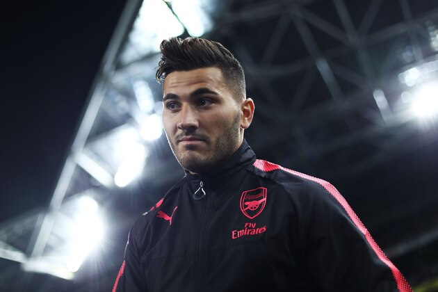 SYDNEY, AUSTRALIA - JULY 13:  Sead Kolasinac of Arsenal looks on during the match between Sydney FC and Arsenal FC at ANZ Stadium on July 13, 2017 in Sydney, Australia.  (Photo by Ryan Pierse/Getty Images)
