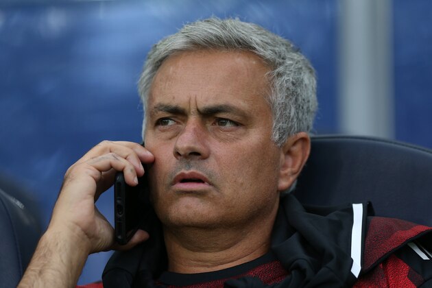 OSLO, NORWAY - JULY 30: Jose Mourinho, the manager of Manchester United, before the game today between Valerenga and Manchester United at Ullevaal Stadion on July 30, 2017 in Oslo, Norway. (Photo by Andrew Halseid-Budd/Getty Images)