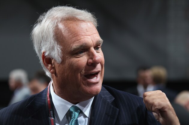 NEWARK, NJ - JUNE 30:  President, CEO and Alternate Governor Jim Lites of the Dallas Stars speaks on the draft floor during the 2013 NHL Draft at the Prudential Center on June 30, 2013 in Newark, New Jersey.  (Photo by Bruce Bennett/Getty Images)