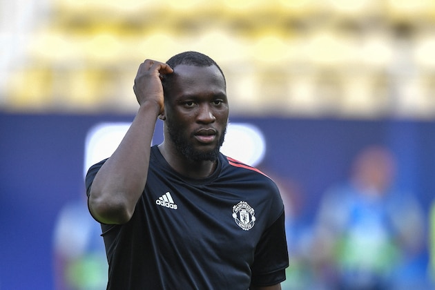Manchester United's forward Romelu Lukaku gestures as he attends a training session ahead of the UEFA Super Cup 2017 football match between Real Madrid and Manchester United at the National Arena Filip II in Skopje on August 7, 2017.
Cristiano Ronaldo could feature against his former club Manchester United in Tuesday's UEFA Super Cup after being included in Real Madrid boss Zinedine Zidane's squad for the trip to Skopje, Macedonia. / AFP PHOTO / DIMITAR DILKOFF (Photo credit should read DIMITAR DILKOFF/AFP/Getty Images) Manchester United's forward Romelu Lukaku gestures as he attends a training session ahead of the UEFA Super Cup 2017 football match between Real Madrid and Manchester United at the National Arena Filip II in Skopje on August 7, 2017.
Cristiano Ronaldo could feature against his former club Manchester United in Tuesday's UEFA Super Cup after being included in Real Madrid boss Zinedine Zidane's squad for the trip to Skopje, Macedonia. / AFP PHOTO / DIMITAR DILKOFF (Photo credit should read DIMITAR DILKOFF/AFP/Getty Images)