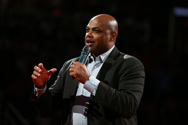 Mar 3, 2017; Phoenix, AZ, USA; Phoenix Suns former guard Charles Barkley in attendance of the game against the Oklahoma City Thunder at Talking Stick Resort Arena. The Suns defeated the Thunder 118-111. Mandatory Credit: Mark J. Rebilas-USA TODAY Sportsfor