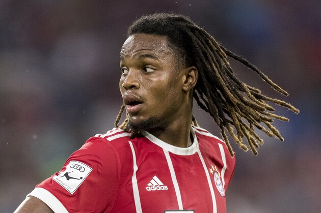 MUNICH, GERMANY - AUGUST 01:  Renato Sanches of FC Bayern Muenchen looks on during the Audi Cup 2017 match between Bayern Muenchen and Liverpool FC at Allianz Arena on August 1, 2017 in Munich, Germany.  (Photo by Boris Streubel/Getty Images)