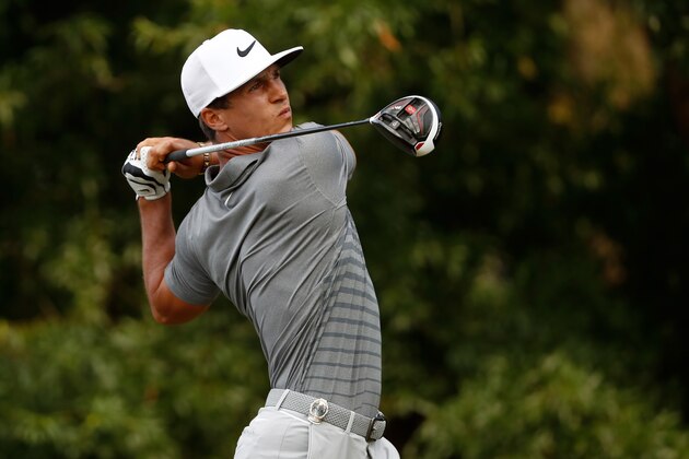 CHARLOTTE, NC - AUGUST 10: Thorbjorn Olesen of Denmark plays his shot from the second tee during the first round of the 2017 PGA Championship at Quail Hollow Club on August 10, 2017 in Charlotte, North Carolina. (Photo by Sam Greenwood/Getty Images) CHARLOTTE, NC - AUGUST 10: Thorbjorn Olesen of Denmark plays his shot from the second tee during the first round of the 2017 PGA Championship at Quail Hollow Club on August 10, 2017 in Charlotte, North Carolina. (Photo by Sam Greenwood/Getty Images)