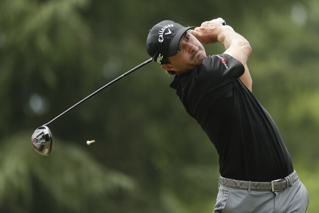 Kevin Kisner watches his putt on the ninth hole during the second round of the PGA Championship golf tournament at the Quail Hollow Club Friday, Aug. 11, 2017, in Charlotte, N.C. (AP Photo/Chuck Burton) Kevin Kisner watches his putt on the ninth hole during the second round of the PGA Championship golf tournament at the Quail Hollow Club Friday, Aug. 11, 2017, in Charlotte, N.C. (AP Photo/Chuck Burton)