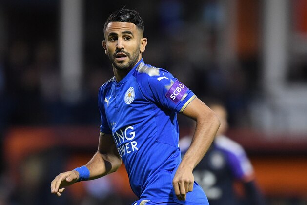 LUTON, ENGLAND - JULY 26: Riyad Mahrez of Leicester in action during the pre-season friendly match between Luton Town and Leicester City at Kenilworth Road on July 26, 2017 in Luton, England. (Photo by Michael Regan/Getty Images) LUTON, ENGLAND - JULY 26: Riyad Mahrez of Leicester in action during the pre-season friendly match between Luton Town and Leicester City at Kenilworth Road on July 26, 2017 in Luton, England. (Photo by Michael Regan/Getty Images)