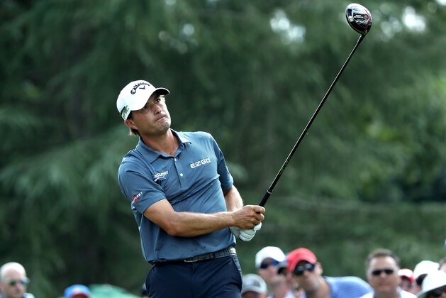 CHARLOTTE, NC - AUGUST 12:  Kevin Kisner of the United States plays his shot from the 11th tee during the third round of the 2017 PGA Championship at Quail Hollow Club on August 12, 2017 in Charlotte, North Carolina.  (Photo by Sam Greenwood/Getty Images)