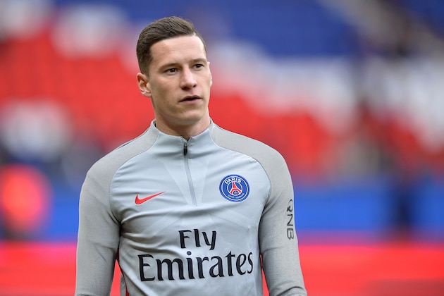 PARIS, FRANCE - MAY 06:  Julian Draxler of Paris Saint-Germain reacts during warmup before the Ligue 1 match between Paris Saint-Germain and Bastia at Parc des Princes on May 6, 2017 in Paris, France.  (Photo by Aurelien Meunier/Getty Images)