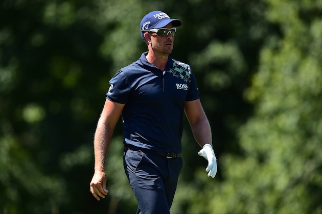 GREENSBORO, NC - AUGUST 20:  Henrik Stenson of Sweden walks off the fifth tee during the final round of the Wyndham Championship at Sedgefield Country Club on August 20, 2017 in Greensboro, North Carolina.  (Photo by Jared C. Tilton/Getty Images)