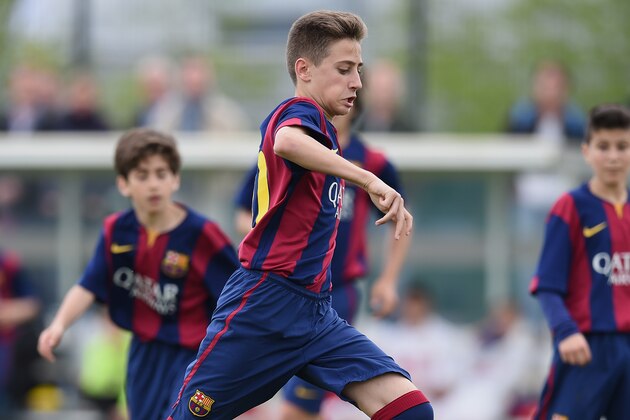 This pictured shows the new building named 'La Masia' training centre Oriol Tort where young players of the Barcelona football club live and train, near the Camp Nou stadium in Barcelona  on August 5, 2011 .  AFP PHOTO/ JOSEP LAGO (Photo credit should read JOSEP LAGO/AFP/Getty Images)
