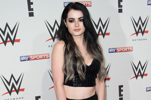 LONDON, ENGLAND - APRIL 18:  Paige arrives for WWE RAW at 02 Brooklyn Bowl on April 18, 2016 in London, England.  (Photo by Ian Gavan/Getty Images)