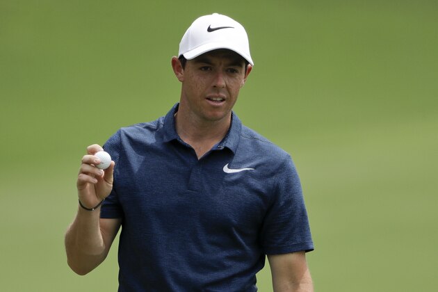 Rory McIlroy of Northern Ireland, waves on the 15th hole during the final round of the PGA Championship golf tournament at the Quail Hollow Club Sunday, Aug. 13, 2017, in Charlotte, N.C. (AP Photo/Chris O'Meara) Rory McIlroy of Northern Ireland, waves on the 15th hole during the final round of the PGA Championship golf tournament at the Quail Hollow Club Sunday, Aug. 13, 2017, in Charlotte, N.C. (AP Photo/Chris O'Meara)