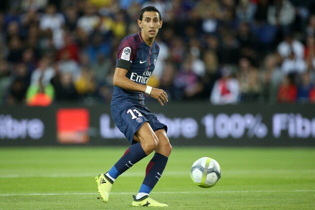 PARIS, FRANCE - AUGUST 20: Angel Di Maria of PSG during the French Ligue 1 match between Paris Saint Germain (PSG) and Toulouse FC (TFC) at Parc des Princes on August 20, 2017 in Paris, France. (Photo by Jean Catuffe/Getty Images)