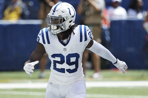 INDIANAPOLIS, IN - AUGUST 13: Malik Hooker #29 of the Indianapolis Colts in action during a preseason game against the Detroit Lions at Lucas Oil Stadium on August 13, 2017 in Indianapolis, Indiana. The Lions won 24-10. (Photo by Joe Robbins/Getty Images)
