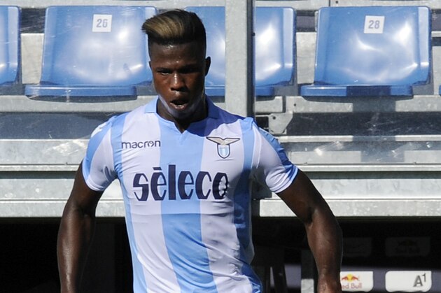 SALZBURG, WALCHSEE - JULY 30:  Balde Diao Keita of SS Lazio in action during the pre-season friendly match between SS Lazio and Bayer Leverkusen  at Goldberg-Stadion on July 30, 2017 in Salzburg, Austria.  (Photo by Marco Rosi/Getty Images)