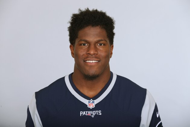 This is a 2017 photo of Kony Ealy of the New England Patriots NFL football team. This image reflects the New England Patriots active roster as of Tuesday, June 6, 2017 when this image was taken. (AP Photo) This is a 2017 photo of Kony Ealy of the New England Patriots NFL football team. This image reflects the New England Patriots active roster as of Tuesday, June 6, 2017 when this image was taken. (AP Photo)
