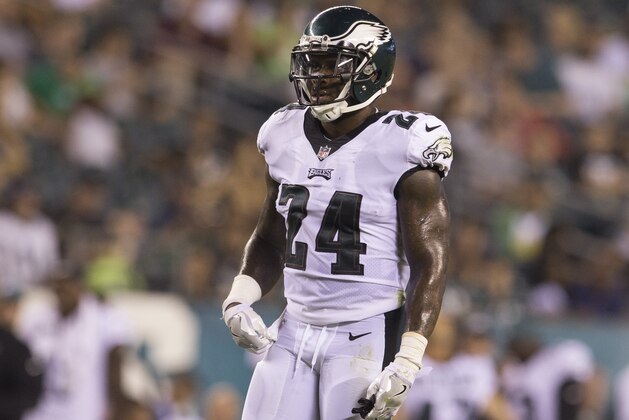 PHILADELPHIA, PA - AUGUST 17: Terrence Brooks #24 of the Philadelphia Eagles plays against the Buffalo Bills in the preseason game at Lincoln Financial Field on August 17, 2017 in Philadelphia, Pennsylvania. The Eagles defeated the Bills 20-16. (Photo by Mitchell Leff/Getty Images)