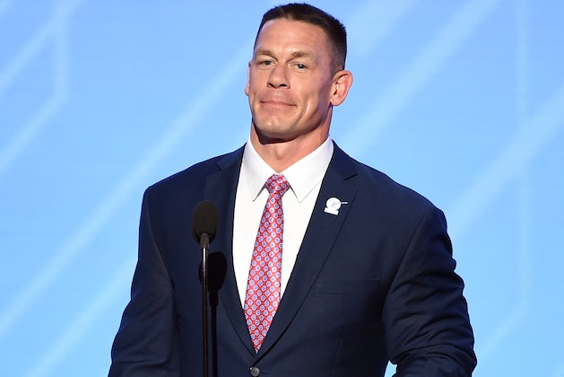 LOS ANGELES, CA - JULY 12:  Actor/wrestler John Cena speaks onstage at The 2017 ESPYS at Microsoft Theater on July 12, 2017 in Los Angeles, California.  (Photo by Kevin Winter/Getty Images)