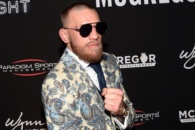LAS VEGAS, NV - AUGUST 27:  Conor McGregor attends his after fight party and his Wynn Nightlife residency debut at the Encore Beach Club at Night at Wynn Las Vegas on August 27, 2017 in Las Vegas, Nevada.  (Photo by David Becker/Getty Images for Wynn Nightlife)