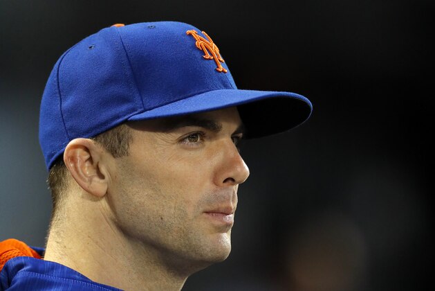 NEW YORK, NY - MAY 20:  Injured David Wright #5 of the New York Mets watches from the dugout at an interleague MLB baseball game against the Los Angeles Angels of Anaheim on May 20, 2017 at CitiField in the Flushing neighborhood of the Queens borough of New York City. (Photo by Paul Bereswill/Getty Images)