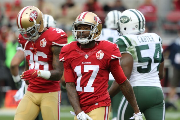 SANTA CLARA, CA - DECEMBER 11: Wide Receiver Jeremy Kerley #17 of the San Francisco 49ers in action against the New York Jets at Levi's Stadium on December 11, 2016 in Santa Clara, California. (Photo by Al Pereira/Getty Images)