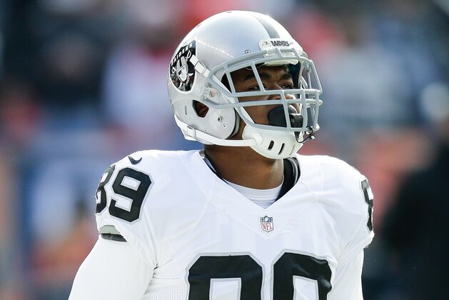 Jan 1, 2017; Denver, CO, USA; Oakland Raiders wide receiver Amari Cooper (89) before the game against the Denver Broncos at Sports Authority Field at Mile High. Mandatory Credit: Isaiah J. Downing-USA TODAY Sports
