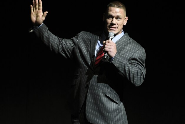 John Cena, a voice actor in the upcoming animated film